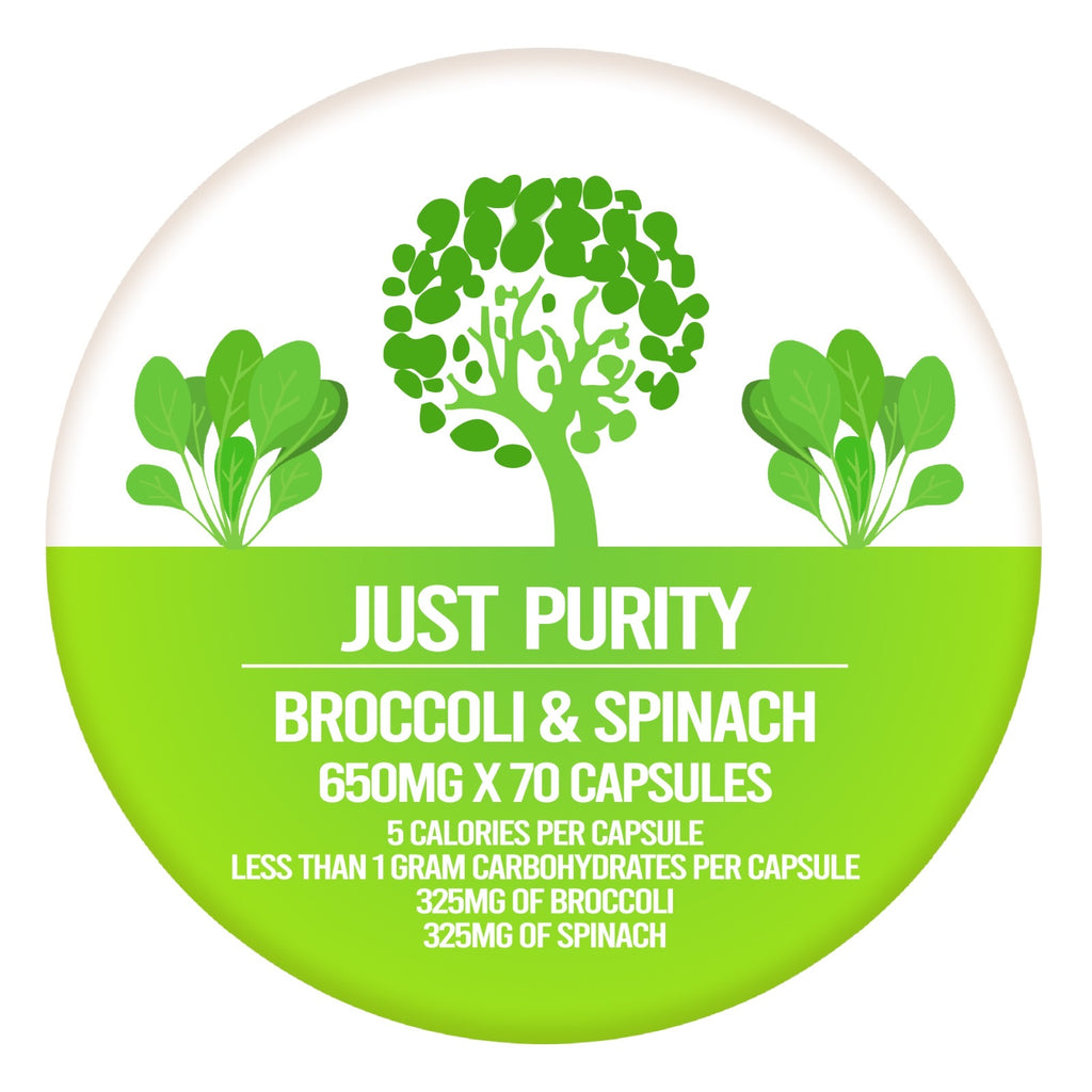 Broccoli Spinach Capsules justpurity